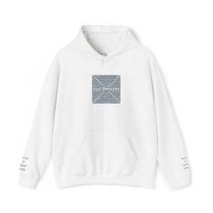 Minimalist Custom Square Graphic Hoodie
