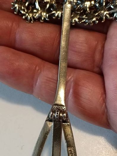 Designer Giovanni Raspini Sterling Silver Easel/ Photo Stand