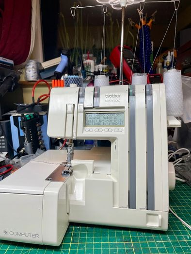 BROTHER 9700LD Overlocker Sewing Machine - Just Serviced - Excellent condition - Japanese quality made