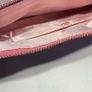 Irish designer DICE Soft Pink Shimmer Clutch Bag Immaculate Condition Image 3