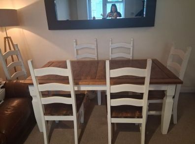 Dining Table & 6 chairs