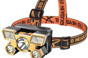 Rechargeable Headlamp Powerful LED Camping Light Waterproof