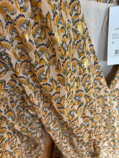 Cotton Club Gold Detail Dress