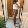 Gap brown ladies joggers. Size XS Image 10