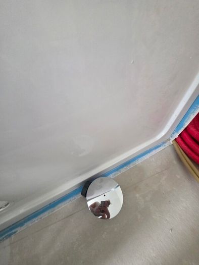 Shower Complete Shower Set  Shower Tray, Mixer, Riser Rail & Handset
