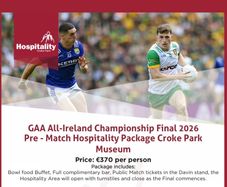 Hurling Final Tickets x 10