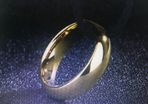 Gold Filled Titanium Steel Wedding Rings