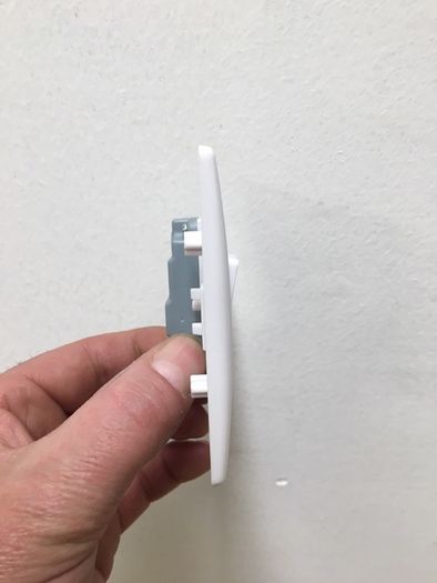 Ultra Slim White 1 gang 2 way switch