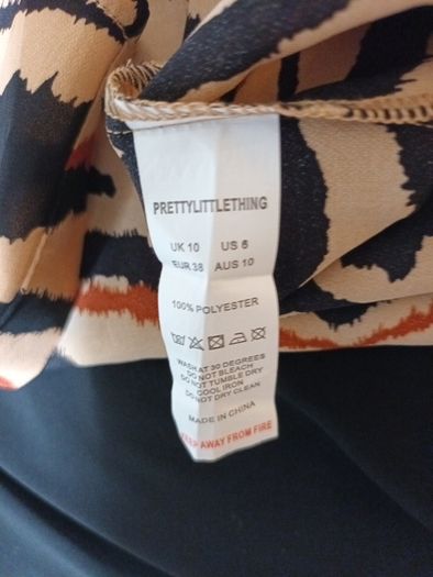 Pretty Little Thing  Shirt  Dress.  S.10  B.N.W.T.