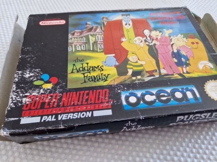 The Addams Family Pugsley s Scavenger Hunt Snes Super Nintendo Arcade Retro Games Original