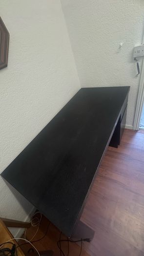 Black Office Desk