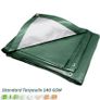Standard Tarpaulin 2m x 3m (7' -10') 140 gsm green Image 5