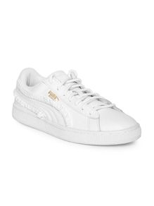 Puma Basket Frill Leather Trainers - UK 7