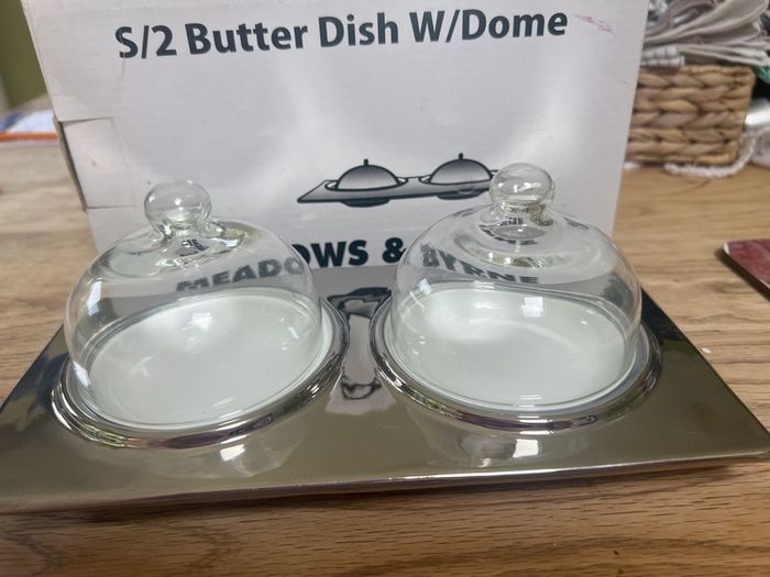 Meadows and byrne butter dish