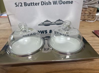 Meadows and byrne butter dish