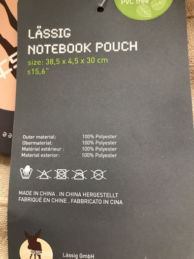 Notebook pouch