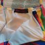 ladies rainbow jump suit Image 3