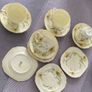 Tea Set vintage China Daffodil pale yellow Image 10