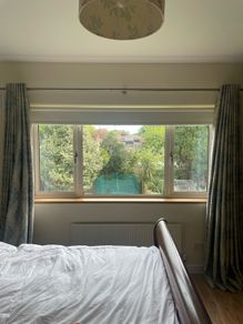 Beautiful sage green curtains for bedroom/living room