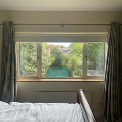 Beautiful sage green curtains for bedroom/living room