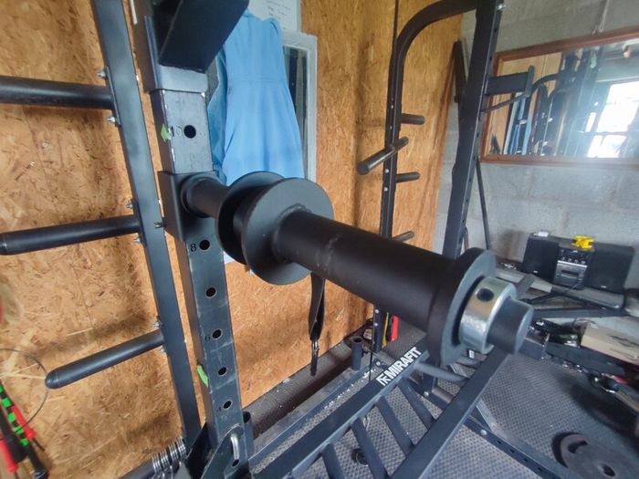 Gym Half Rack + Attachments  Home Gym Package