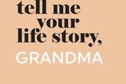 Tell me your life story Grandma - Sentimental gift book - New