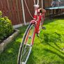 Beautiful Vintage-Style Red Step-Through City Bike Image 3