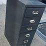Vintage metal cabinet with drawers Image 9