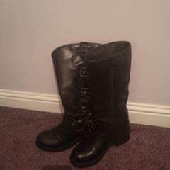Size 7 long black boots
