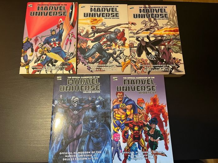 Assorted Marvel trade paperbacks