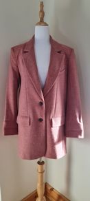 Zara 100% Lambswool Blazer Size M (10-12)