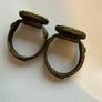 Rare Ancient Roman & Byzantine Bronze Collection - 2 Signet Rings & 2 Coins (4-Piece Lot) Image 5