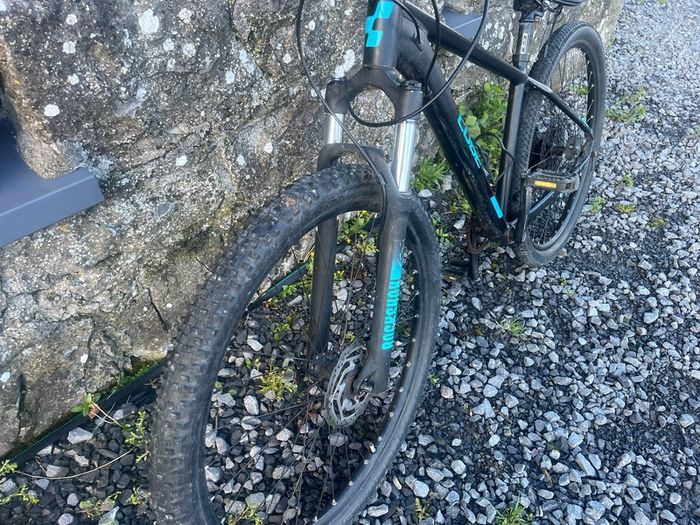 Cube Analog Rs Hardtail Mountain Bike 2021 Black/ Blue