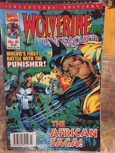 15 Marvel Comics Collectors Edition Wolverine Unleashed