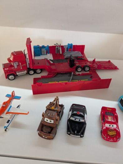Cars movie toy set
