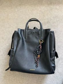 Dark Brown Unisex Leather Backpack