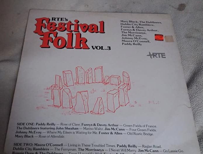 Rare IRISH Vinyl Collection 9 Albums