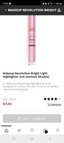 Revolution highlighter beam pink