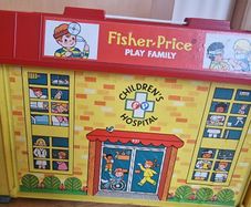Vintage 1976 Fisher-Price Little People Children's Hospital Playset