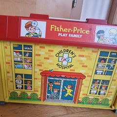 Vintage 1976 Fisher-Price Little People Children's Hospital Playset