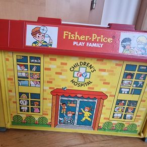 Vintage 1976 Fisher-Price Little People Children's Hospital Playset