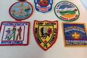 Vintage Collection Of Bsa Boy Scouts Of America Cloth Badges Patches Unused MID 1970S