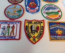 Vintage Collection Of Bsa Boy Scouts Of America Cloth Badges Patches Unused MID 1970S