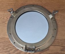 Brass Ship Porthole Mirror
