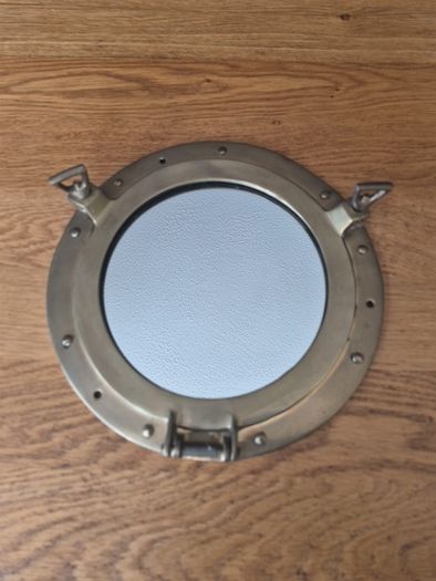 Brass Ship Porthole Mirror