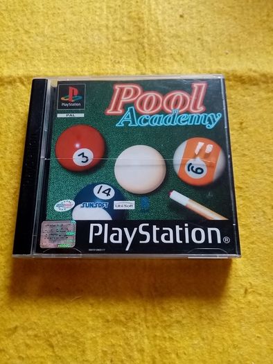 Pool Academy PlayStation1 Ps1 PlayStation 2 ps2 games Original