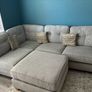 Corner sofa and Arm Chair with Foot Stool Image 2