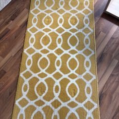 Yellow rug