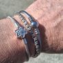 3 X Sterling Silver Bracelets (36 grams) Image 2