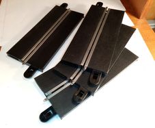 Scalextric C7016: 4x New Single Lane Half-straight - Sports Track (digital pit lane)